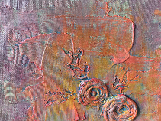 DUSTED ROSE | ORIGINAL PAINTING