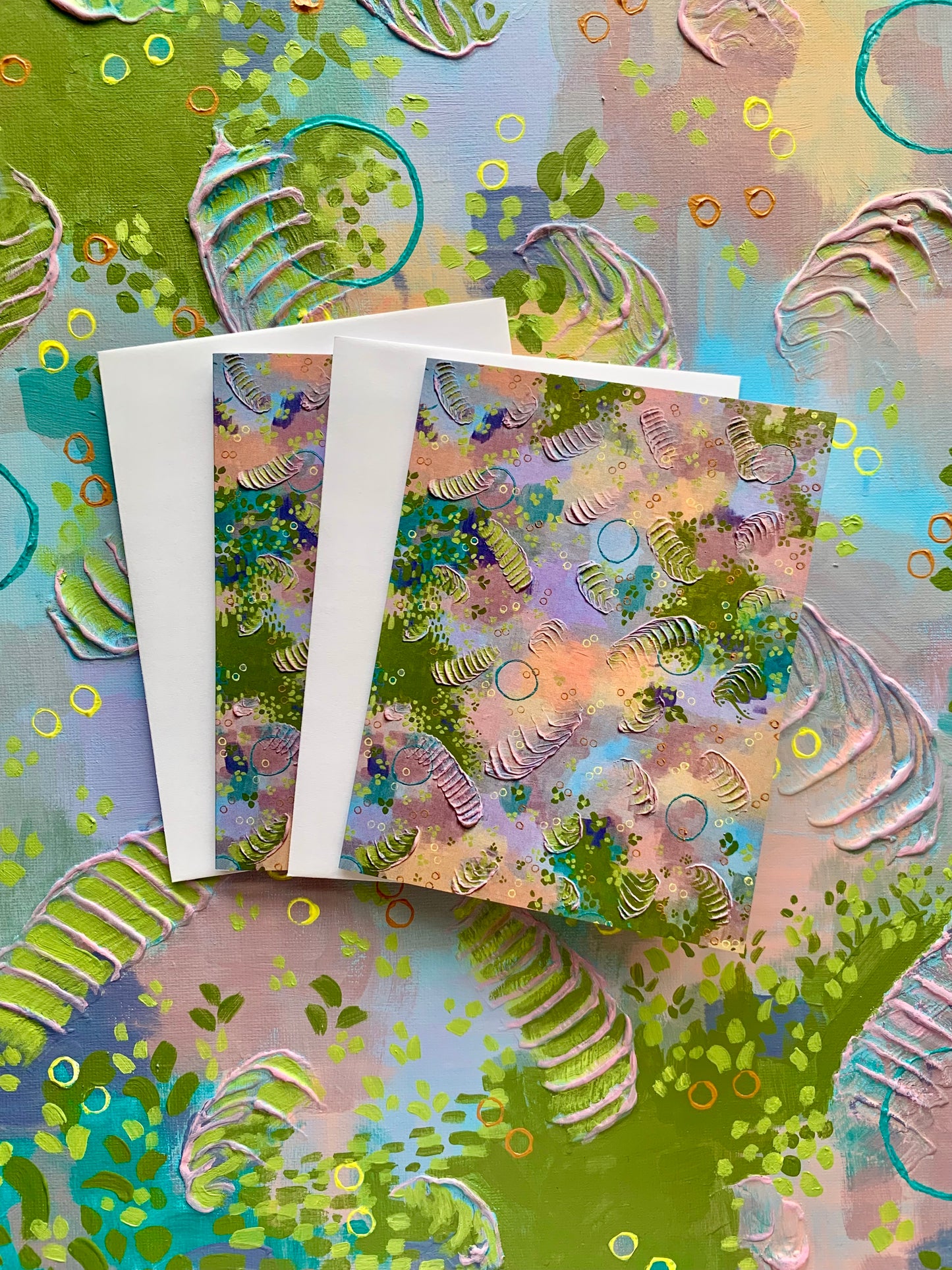 Blank Art Cards w Envelope (5 pack)