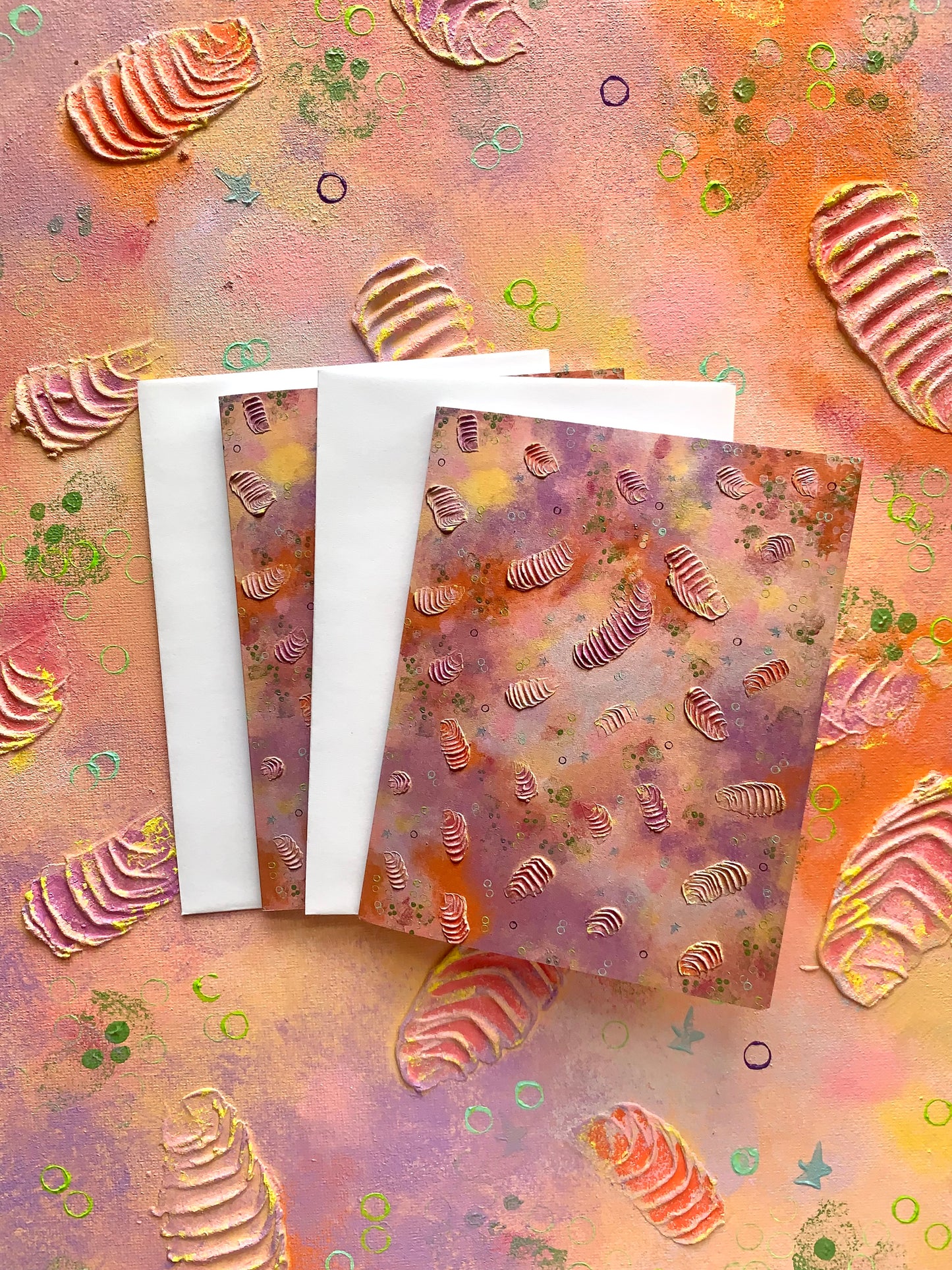 Blank Art Cards w Envelope (5 pack)