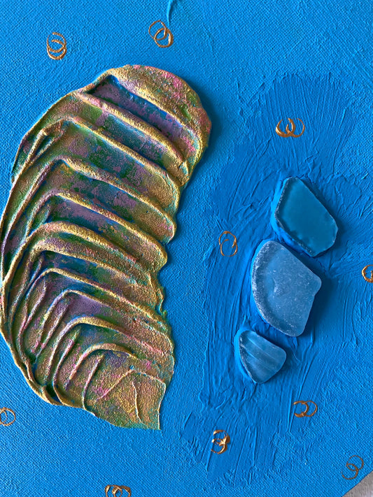 BLUE CIRCLE | ORIGINAL PAINTING