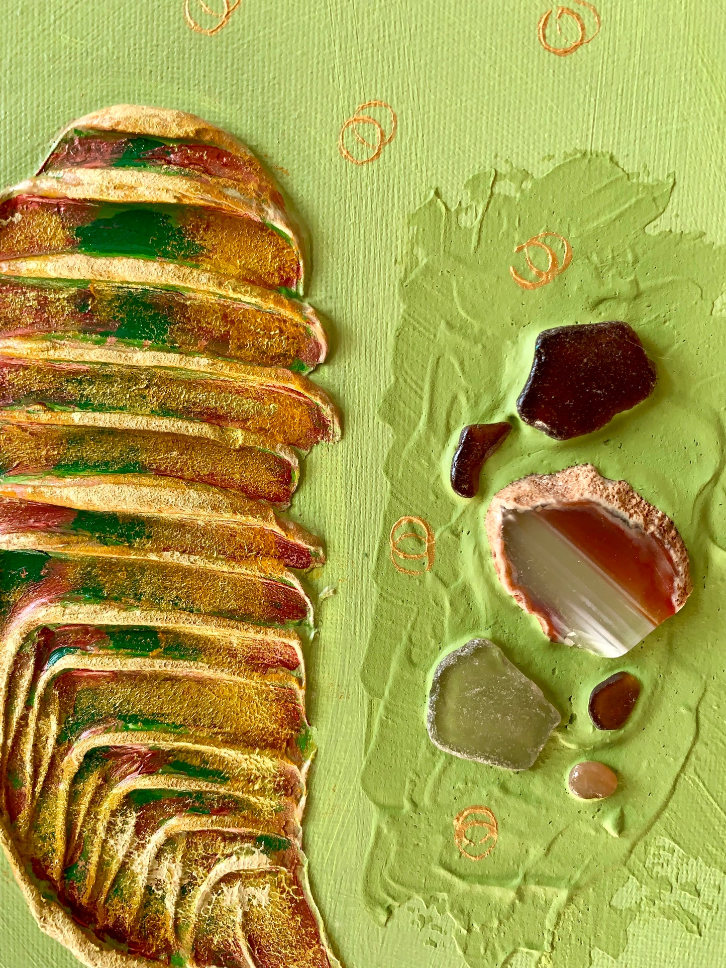 GREEN CIRCLE | ORIGINAL PAINTING