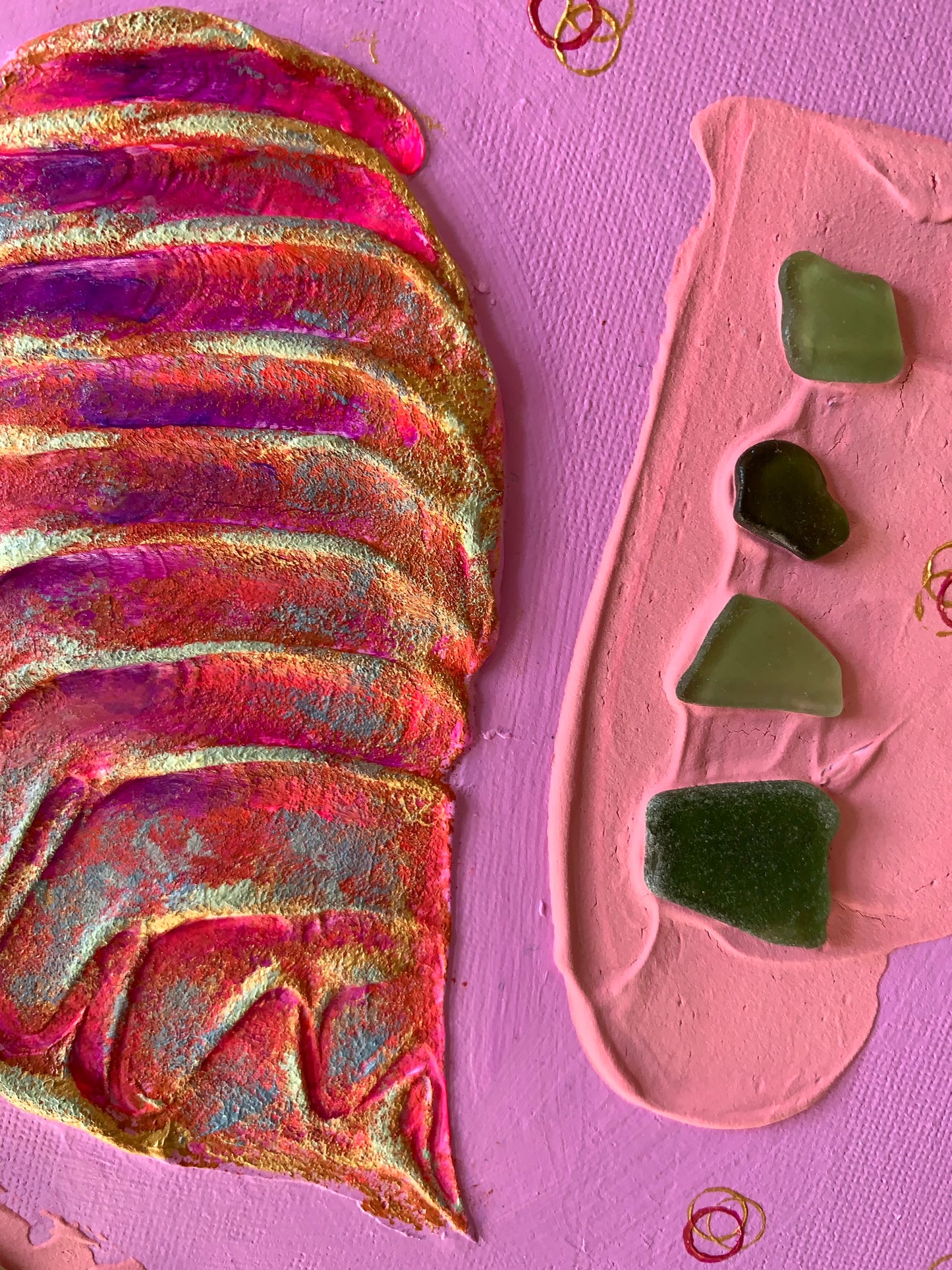 PINK CIRCLE | ORIGINAL PAINTING