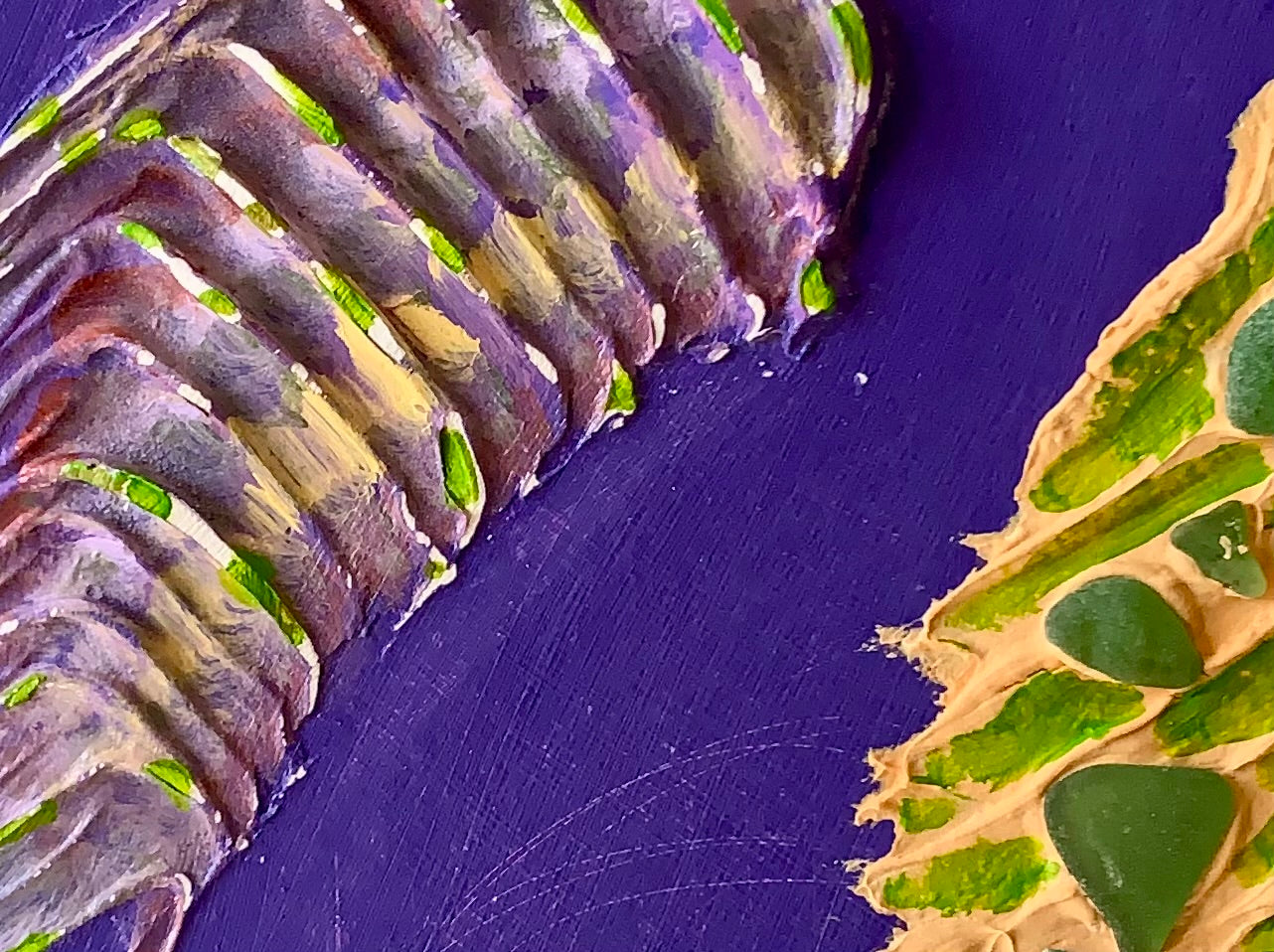 PURPLE CIRCLE | ORIGINAL PAINTING