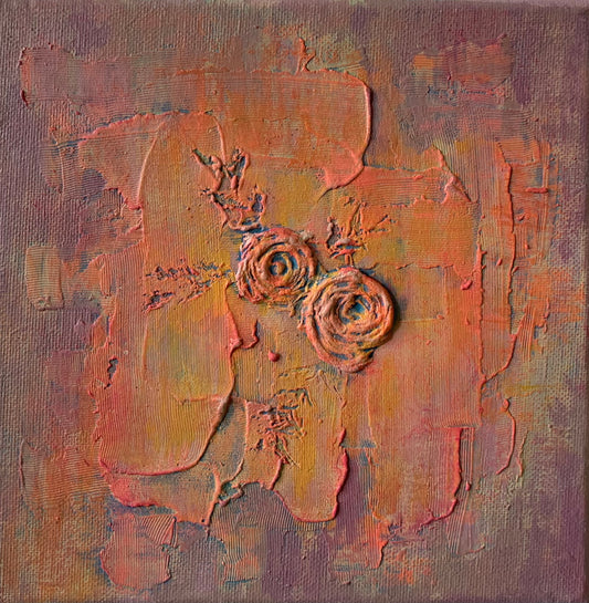 DUSTED ROSE | ORIGINAL PAINTING