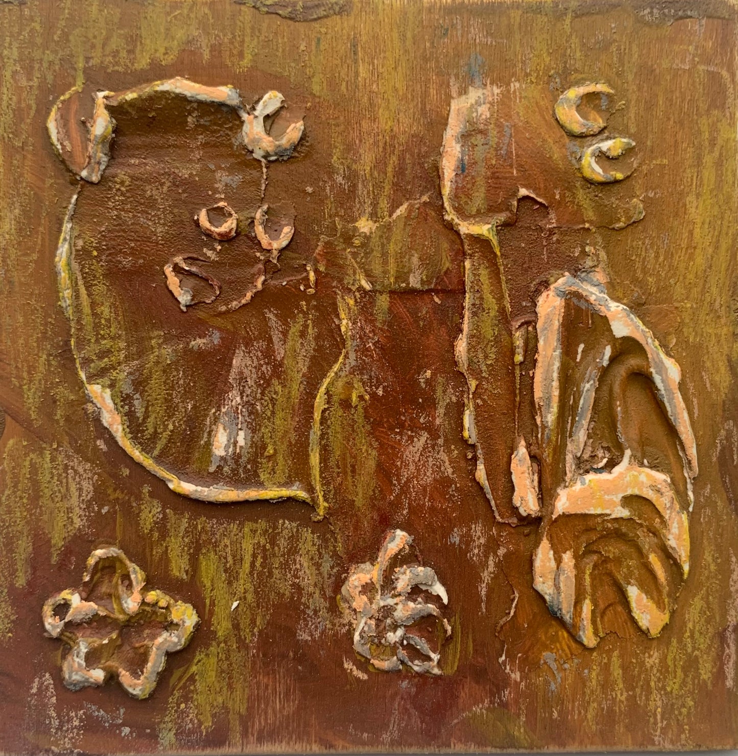 PRESSED FLOWER I | ORIGINAL PAINTING