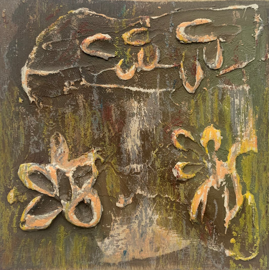 PRESSED FLOWER II | ORIGINAL PAINTING