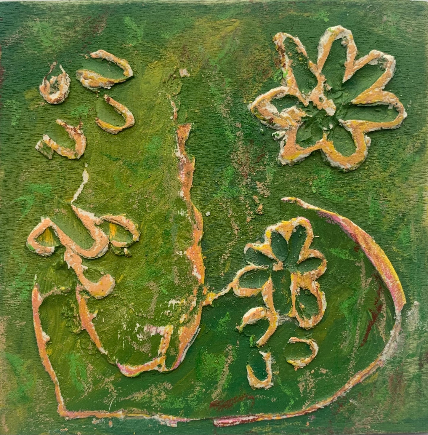 PRESSED FLOWER III | ORIGINAL PAINTING