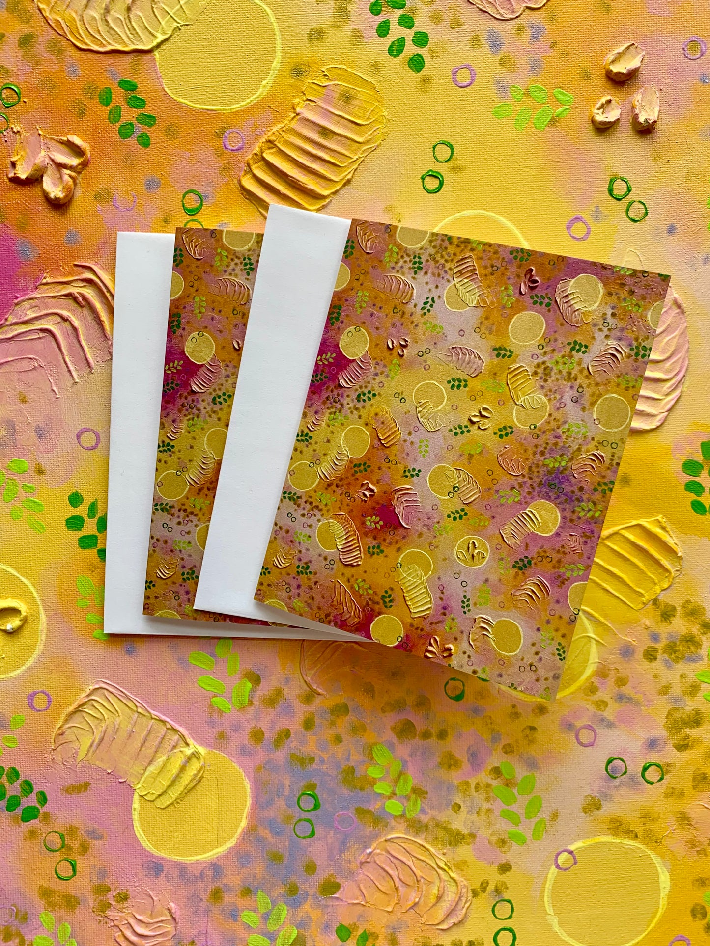 Blank Art Cards w Envelope (5 pack)