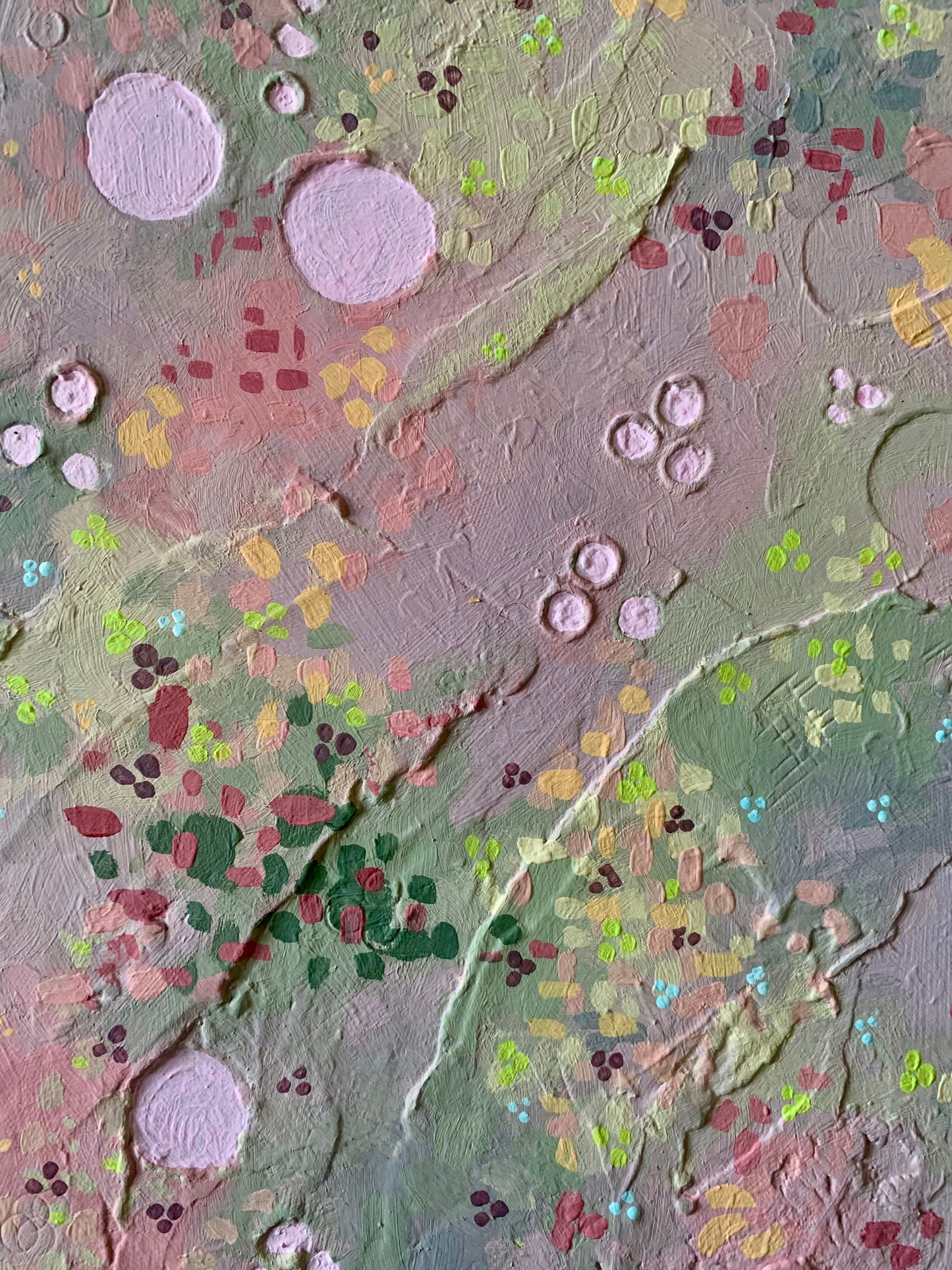 CHAMPAGNE CRADLE | ORIGINAL PAINTING