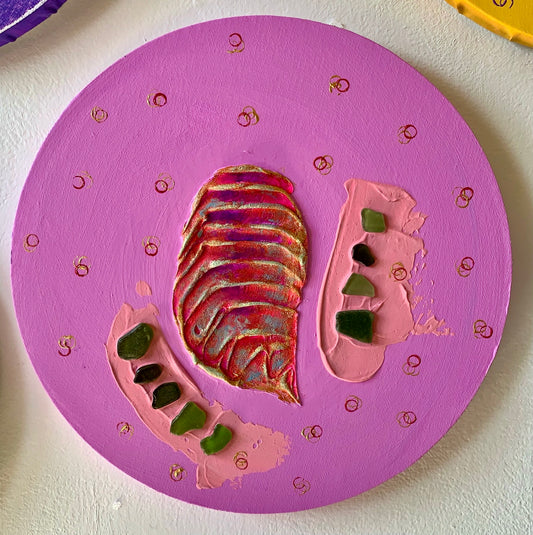 PINK CIRCLE | ORIGINAL PAINTING