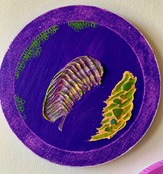 PURPLE CIRCLE | ORIGINAL PAINTING